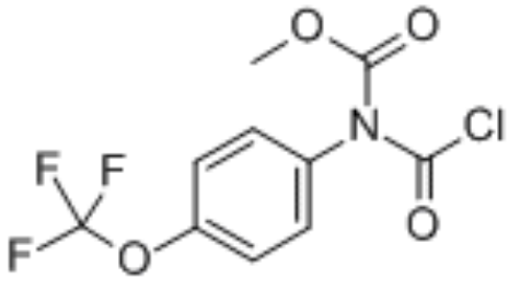 N-氯甲酰基-N-[4-(三氟甲氧基)苯基]氨基甲酸甲酯